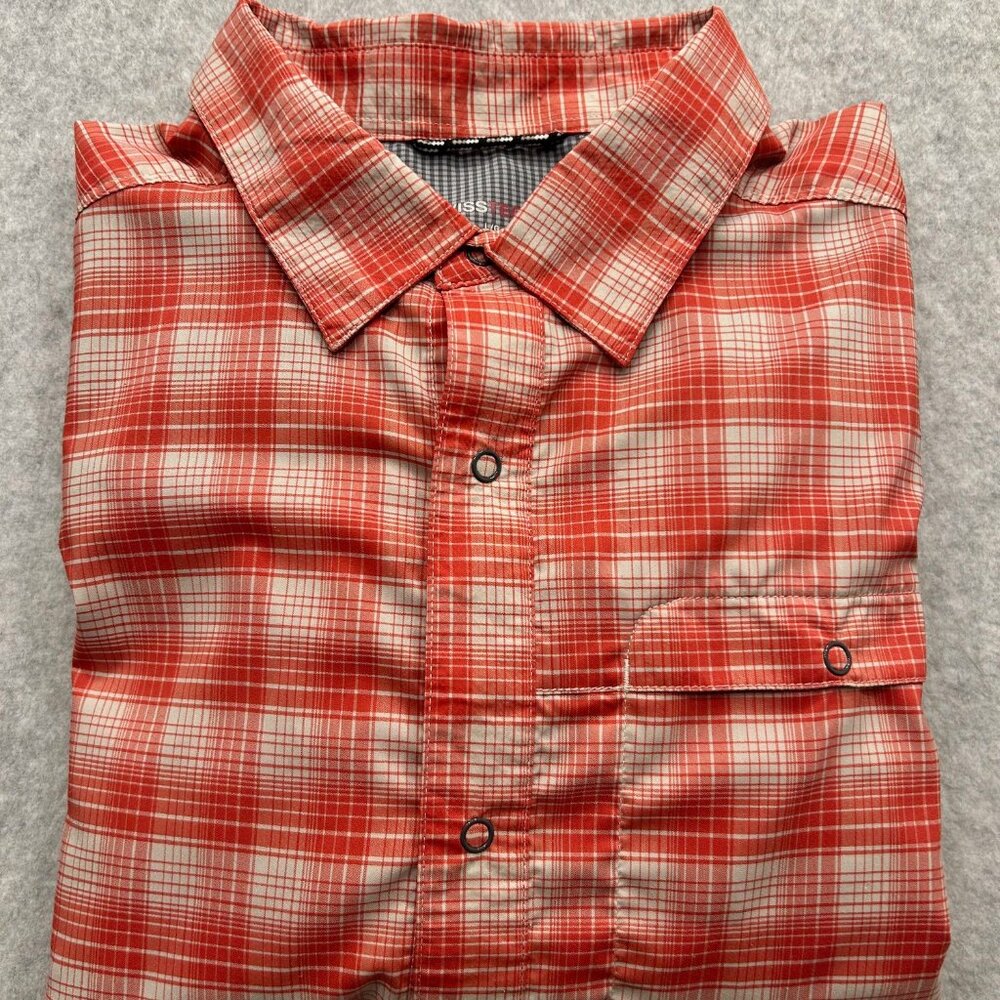 L- Swiss Tech Plaid Longsleeve